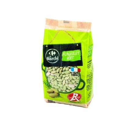 Flageolet vert Label Rouge 500g Carrefour le Marché