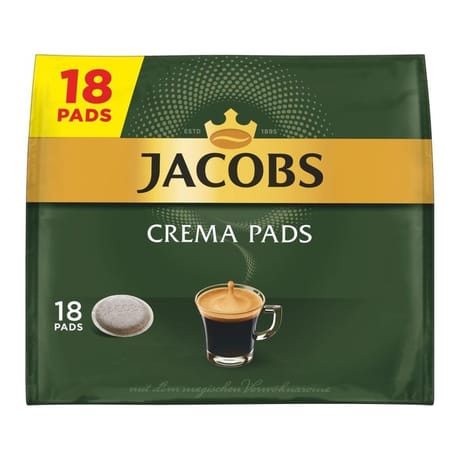 Jacobs Barista Café dosettes Crema 18 dosettes- 118g