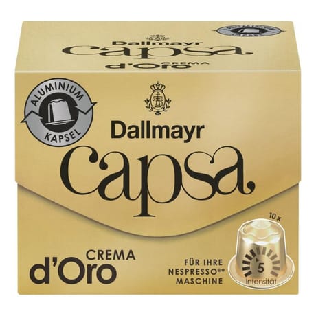 Dallmayr Capsa Lungo Crema d'Oro café en capsule X 10 - 56g