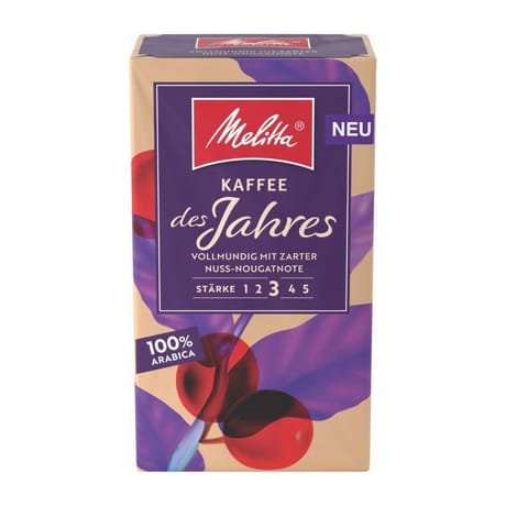 Melitta Kaffee des Jahres Nuss-Nougat Café moulu 500g