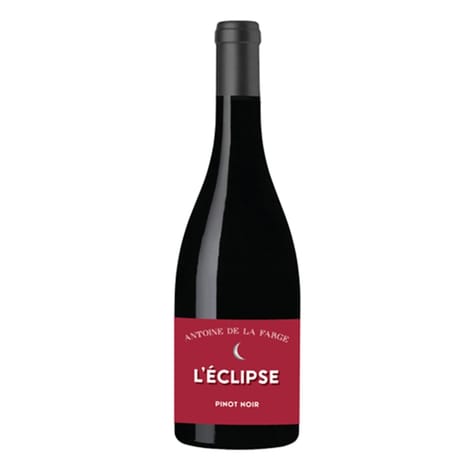 Vin de France Pinot Noir Rouge L'Eclipse Antoine De La Farge 13.5% Vol. 75 cl