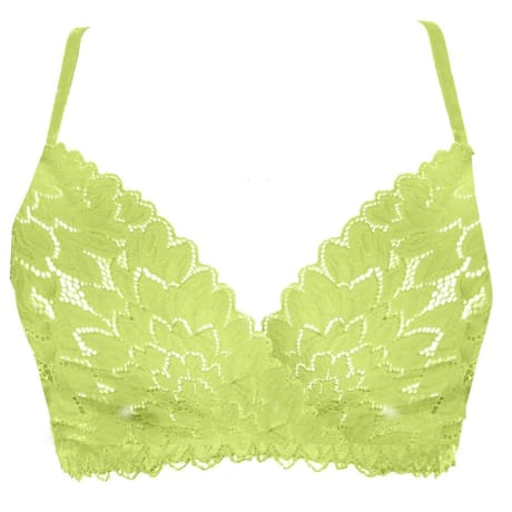 Soutien-gorge sans armature paddé ligne Emma SUNNY VERT XL