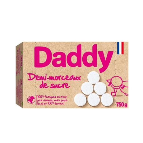 Daddy demi morceau de sucre 750g