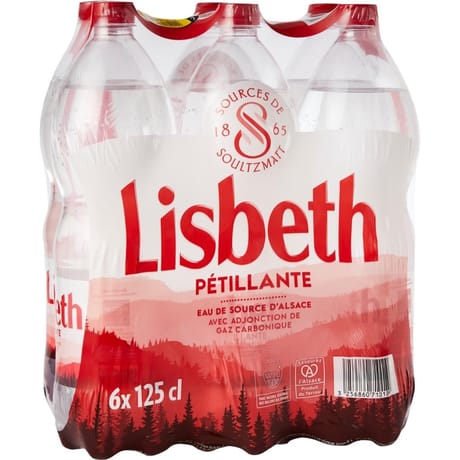 Lisbeth pétillante pack 6X125cl