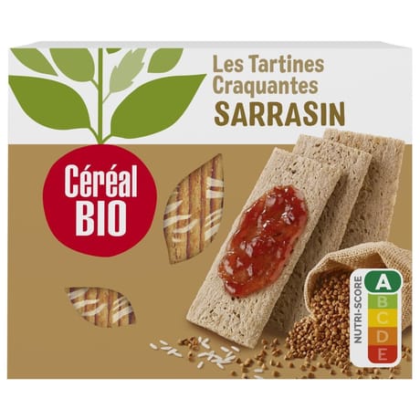Céréal bio tartines craquantes sarrasin bio 145g