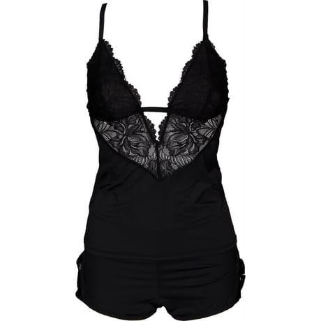 Ensemble caraco + short ligne Barry NOIR 46/48