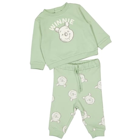 Ensemble long 2 pièces winnie garçon SAUGE AOP WINNIE 36 MOIS