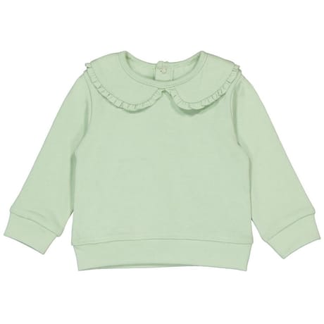 Sweat col claudine manches longues fille SAUGE 24MOIS