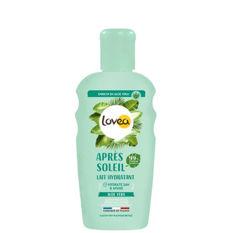 Lovea après soleil lait hydratant aloe vera 150ml
