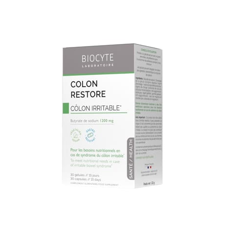 Biocyte colon restore gelules x30