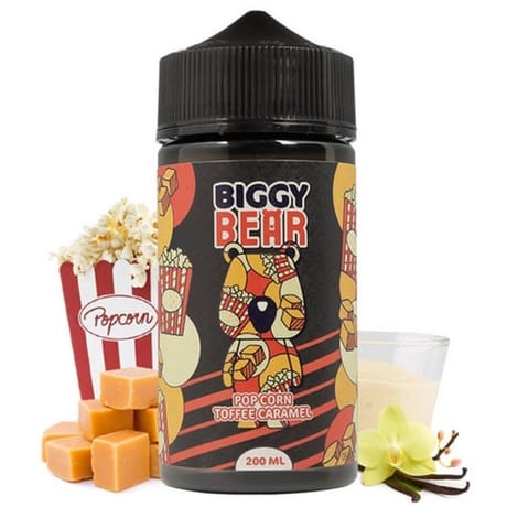 Pop Corn Toffee Caramel - Biggy Bear à booster 200ml