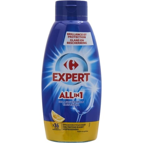 Carrefour expert gel lave vaisselle tout en 1 720ml