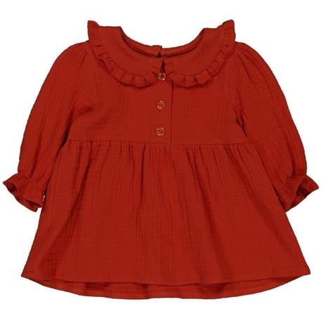 Robe manches longues fille TERRE 24 MOIS