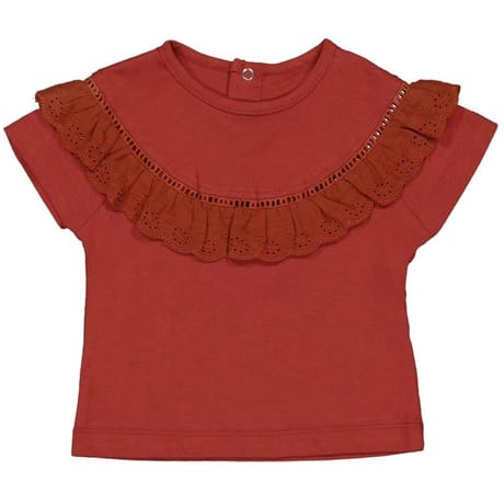 Tee shirt manches courtes fille TERRE 36MOIS