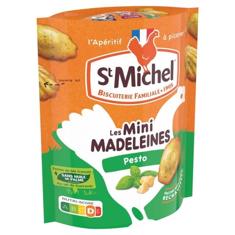 St michel les mini madeleines pesto 100g
