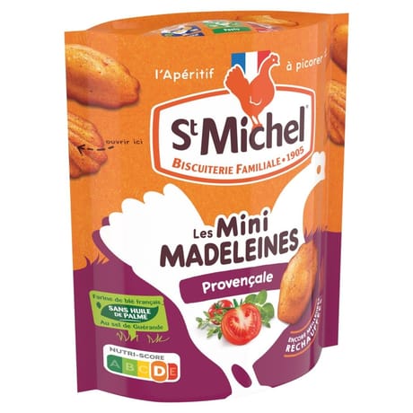 St michel les mini madeleines tomate provençale 100g