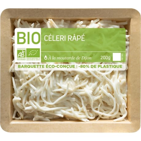 Celeri rapé bio à la moutarde de Dijon 200g