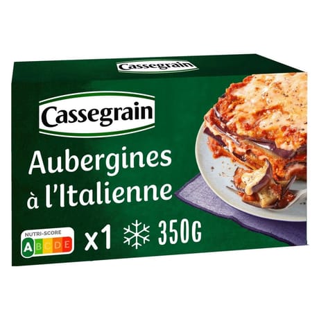 Cassegrain aubergines à l'italienne 350g