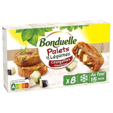 Bonduelle palets légumes du soleil 380g