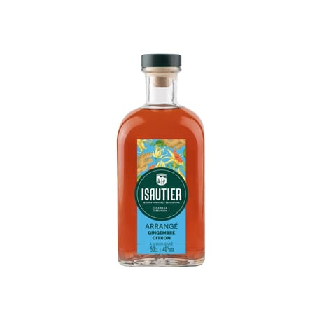 Isautier arrangé gingembre citron 50cl 40%vol