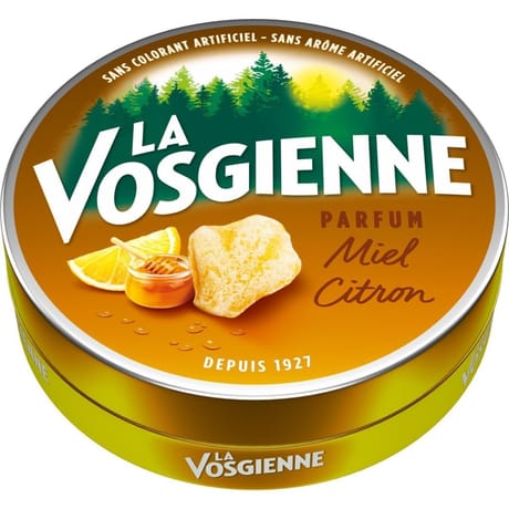 La vosgienne bonbons au miel citron 125g