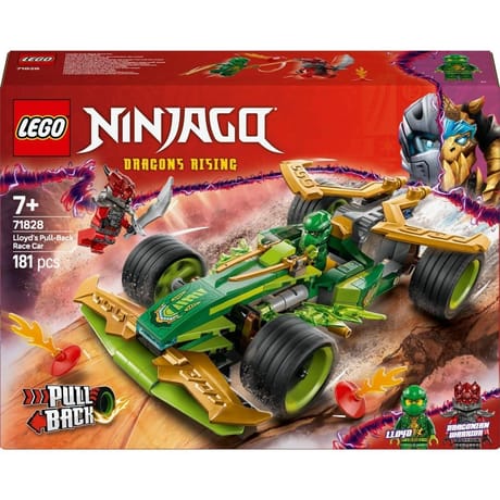 71828 Lego ninjago - La voiture de course à rétrofriction de Lloyd