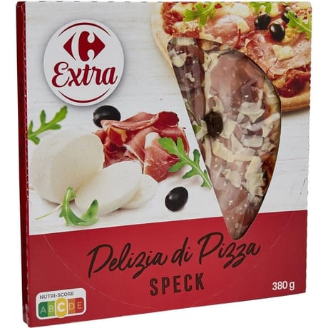 Carrefour extra pizza speck 380g