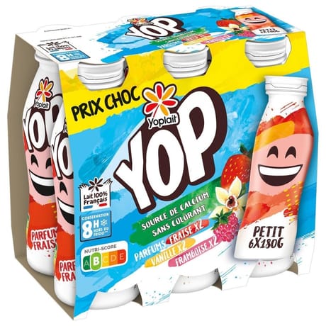 Petit Yop parfums panachés 6x180g prix choc