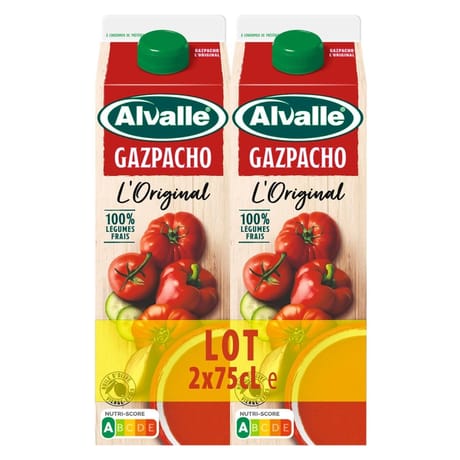Alvalle gazpacho original 750 ml x 2