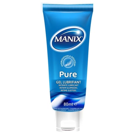 Manix pure gel lubrifiant intime tube 80ml