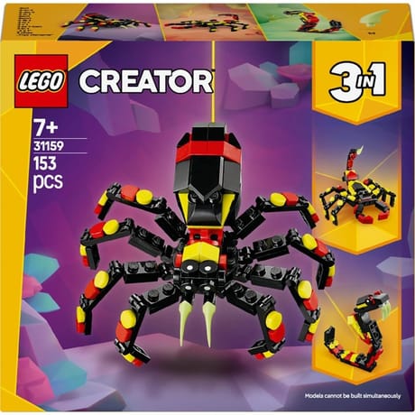 31159 Lego creator - animal sauvage : l'araignée surprenante