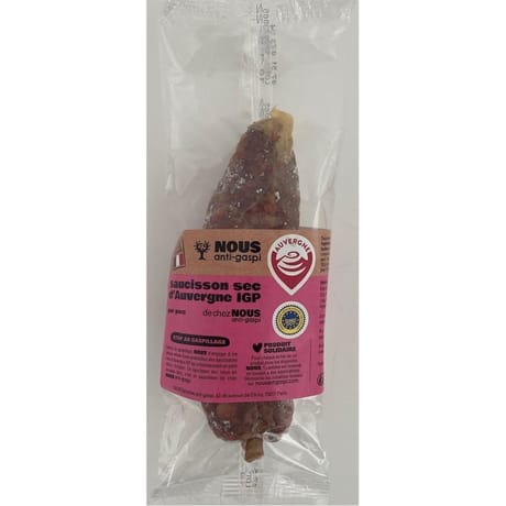 Nous anti-gaspi saucisson sec igp Auvergne 250g