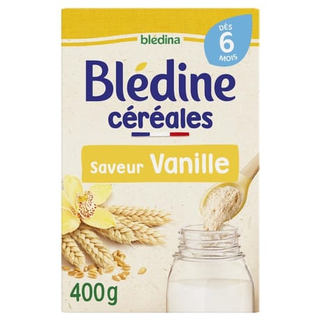 Bledina bledine saveur vanille 400g dès 6 mois