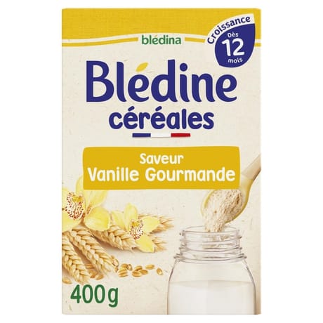 Bledina blédine vanille gourmand dès 12 mois 400g