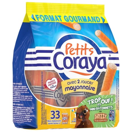 Petits coraya sauce mayonnaise 338g