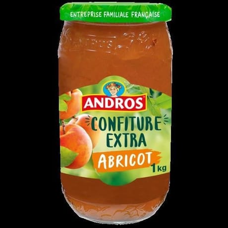 Andros confiture d'abricot 1kg