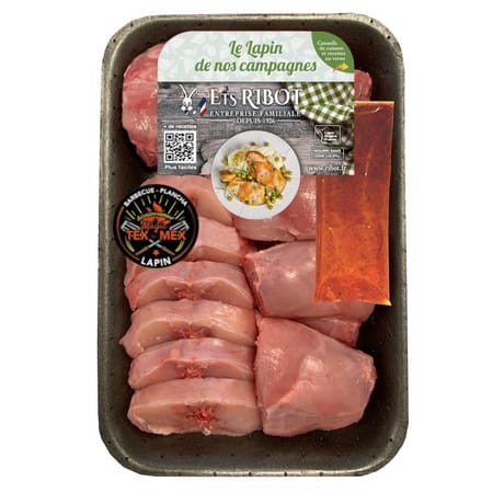 Lapin grilladou thym citron Ribot