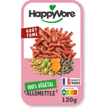 Happyvore allumettes végétales et gourmande 120g