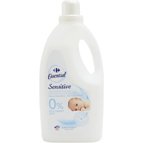 Carrefour essential adoucissant dilué sensitive 2l