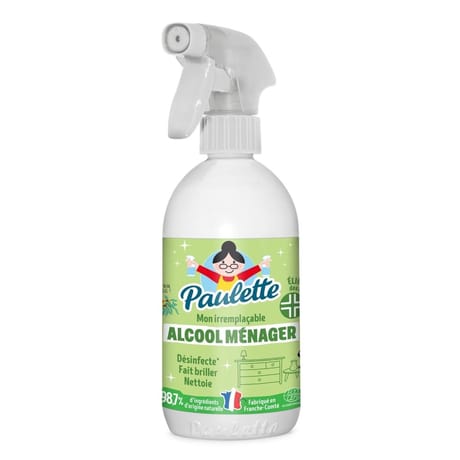 Paulette alcool ménager eucalyptus ecocert 500ml