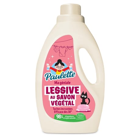 Lessive au savon végétal 1.25l