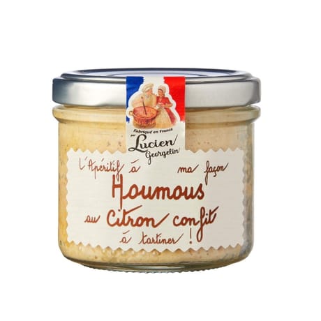 Lucien georgelin houmous au citron confit 100g