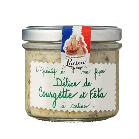 Lucien georgelin délice de courgette et feta 100g