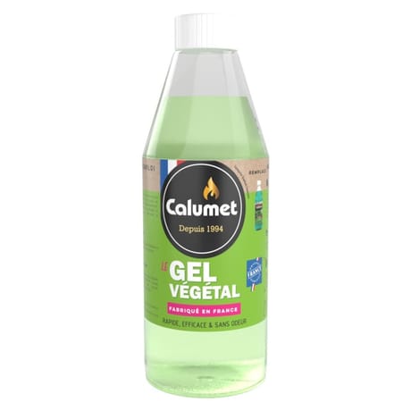 Calumet gel allume feu végétal 1l