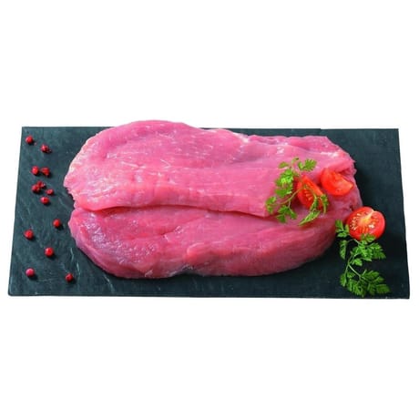 Escalope de porc dans la pointe