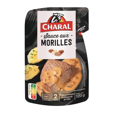 Sauce aux morilles 120g Charal