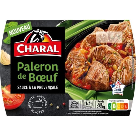 Paleron de boeuf sauce à la provençale 250g Charal