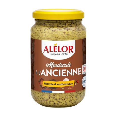 Alélor moutarde à l'ancienne 350g