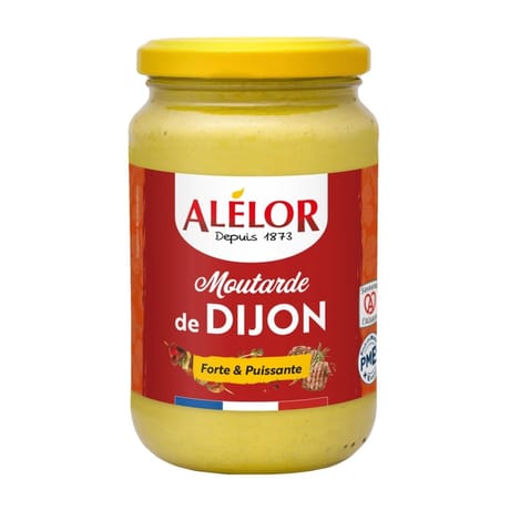 Alélor moutarde de Dijon 37cl 350g