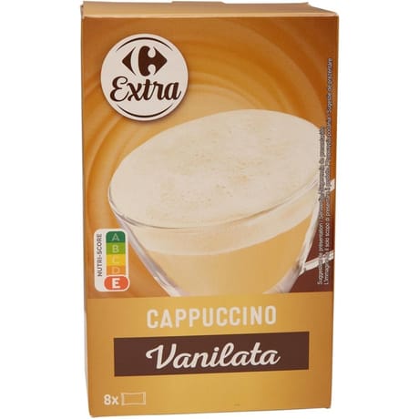 Carrefour cappuccino vanille 144g